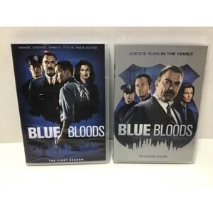 NEW 2 Blue Bloods Complete First and Second Seasons DVD Box Sets